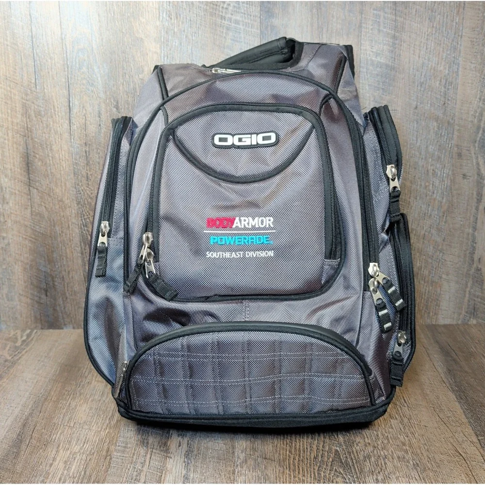 OGIO METRO Tech Backpack Laptop Bag Black Multiple Compartments Organizer Travel
